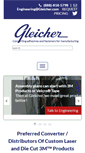 Mobile Screenshot of gleicher.com
